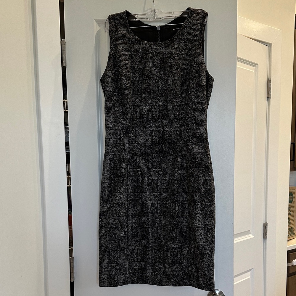 NWT WHBM Black Midi Dress | Size 8 | Sleeveless | $170